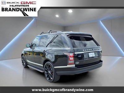 2016 Land Rover Range Rover HSE
