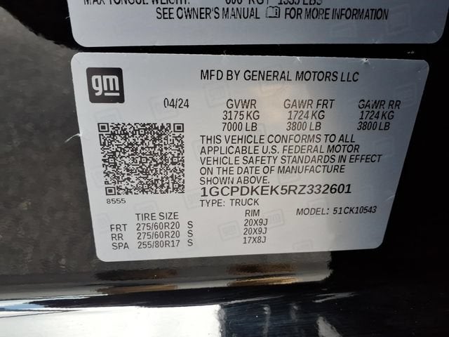 2024 Chevrolet Silverado 1500 LT (2FL)