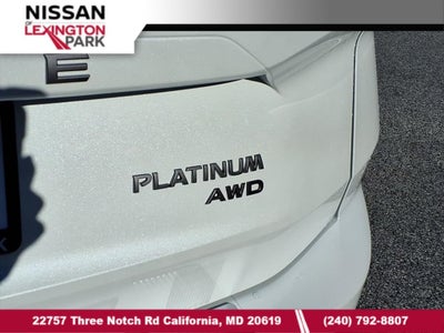 2026 Nissan Rogue Platinum