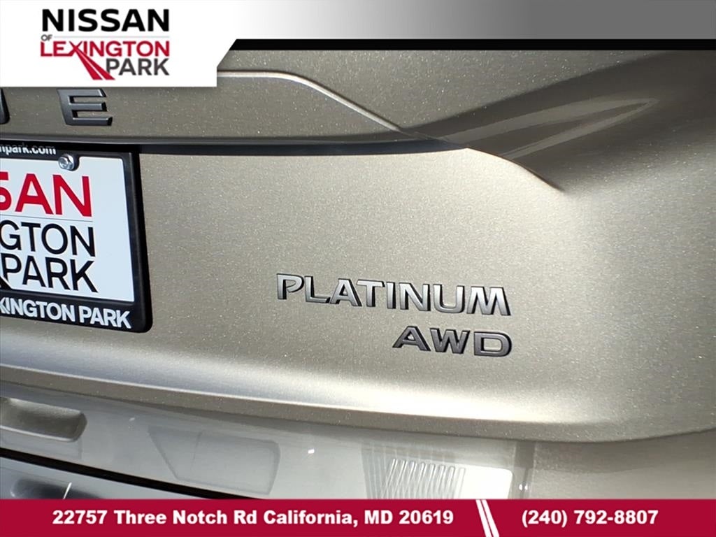 2026 Nissan Rogue Platinum