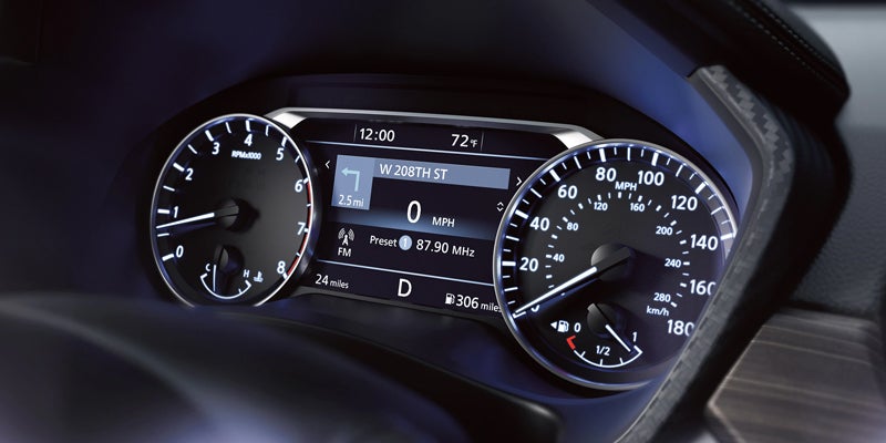2020 Nissan Altima Speedometer