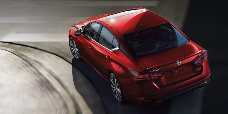 2020 Nissan Altima Top View