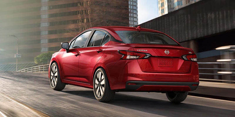 2021 Nissan Versa Back View