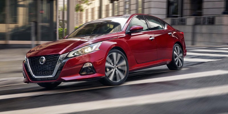 2022 Nissan Altima In Red