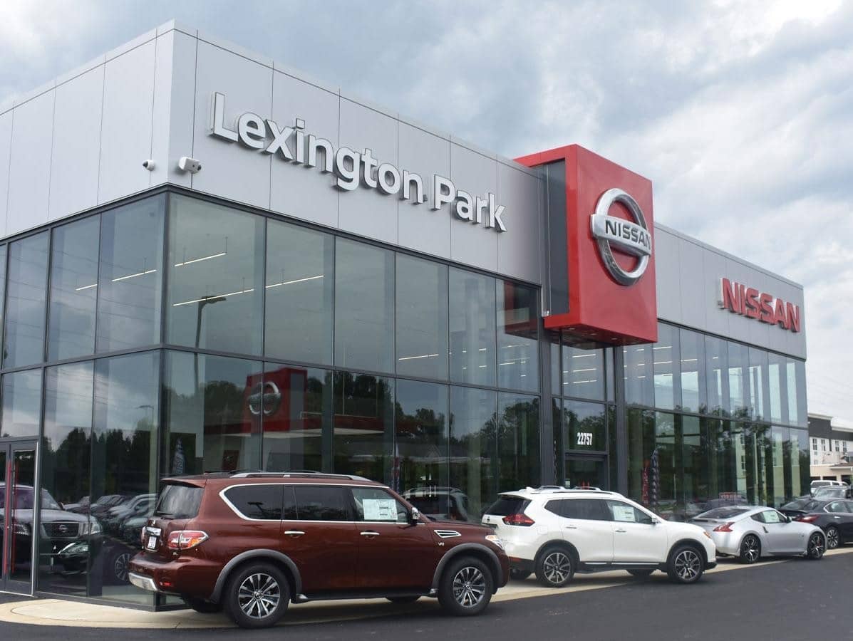 Nissan of Lexington Park building in California Maryland