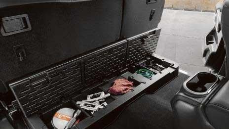 Rear Underseat Cargo Organizer