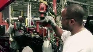 Nissan of Lexington Park in California MD worker manufacturing Nissan parts