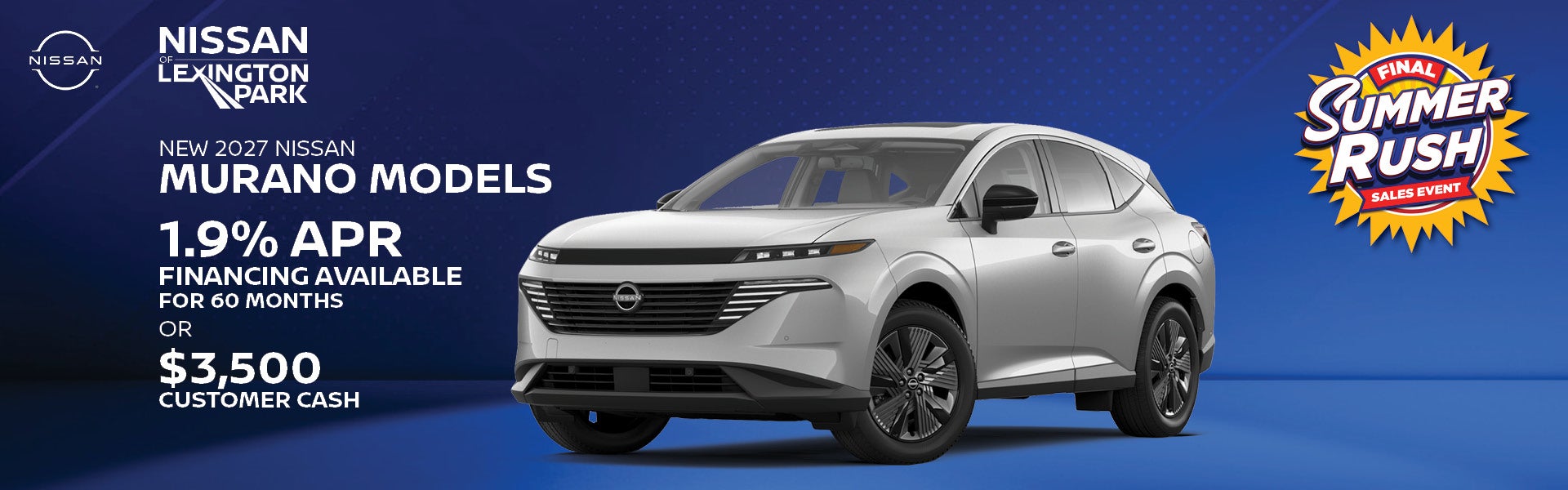 New 2027 Nissan Murano Models