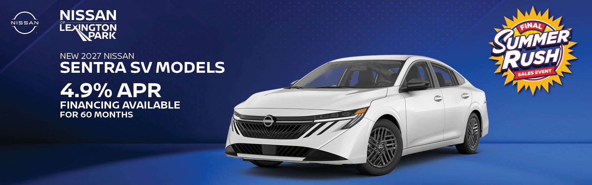 New 2027 Nissan Sentra SV Models