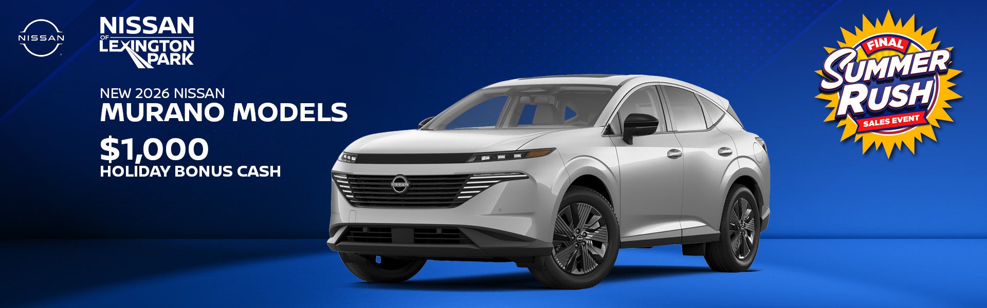 New 2026 Nissan Murano Models