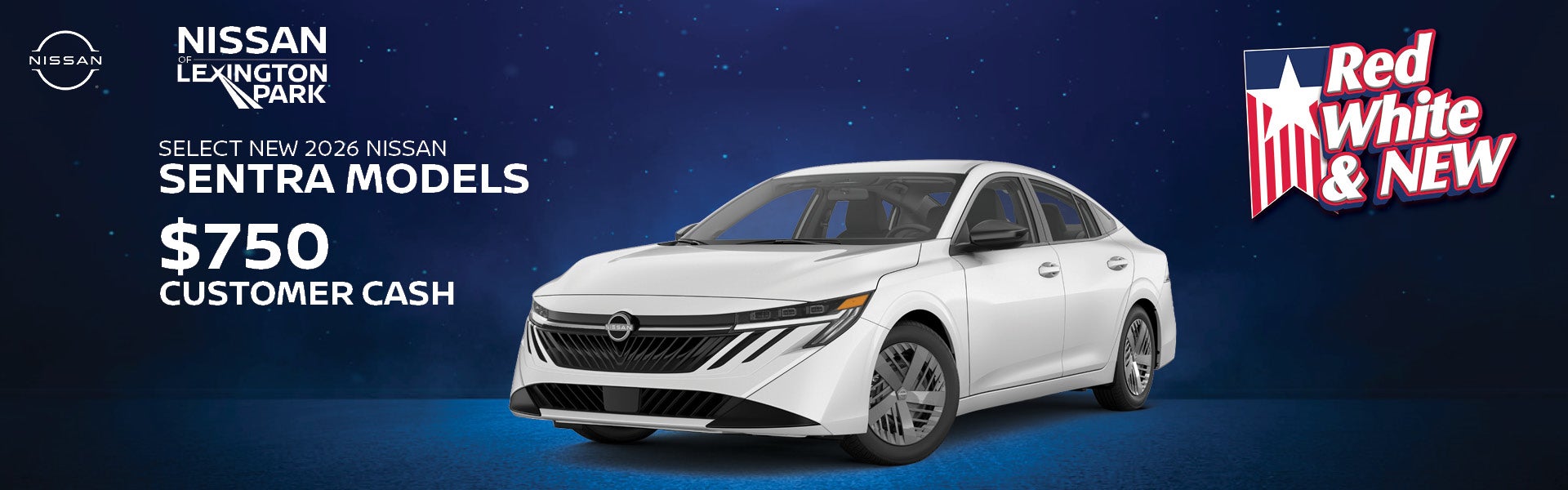 Select New 2026 Nissan Sentra Models