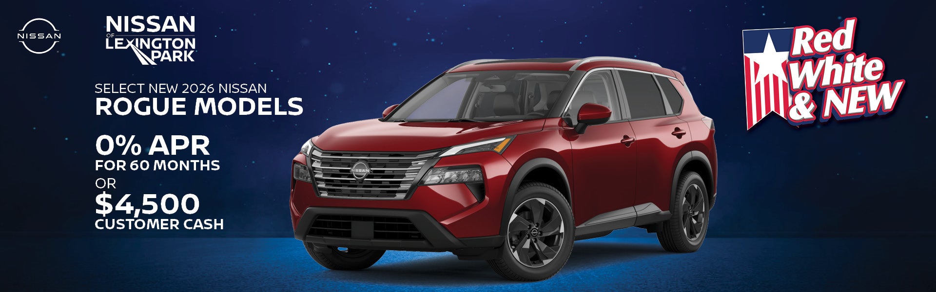 Select New 2026 Nissan Rogue Models