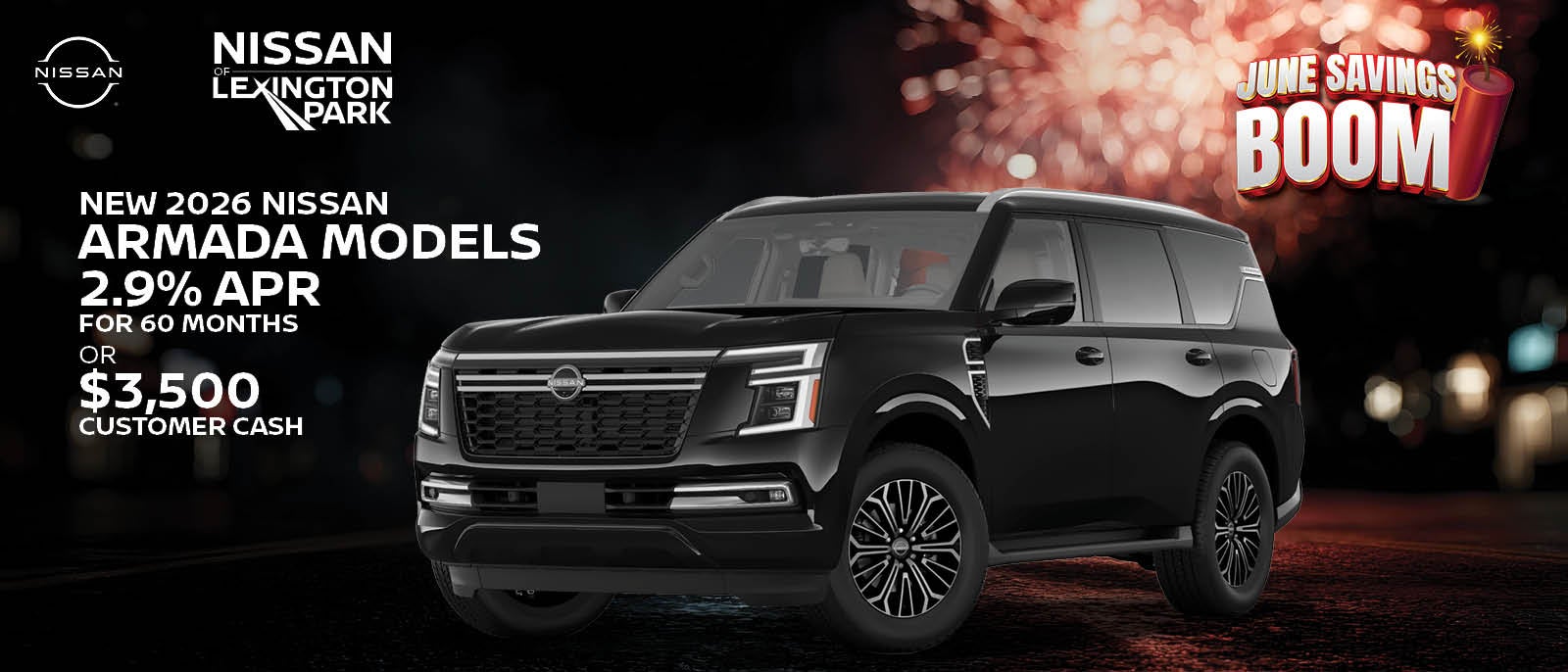 New 2026 Nissan Armada Models