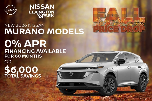 New 2026 Nissan Murano Models