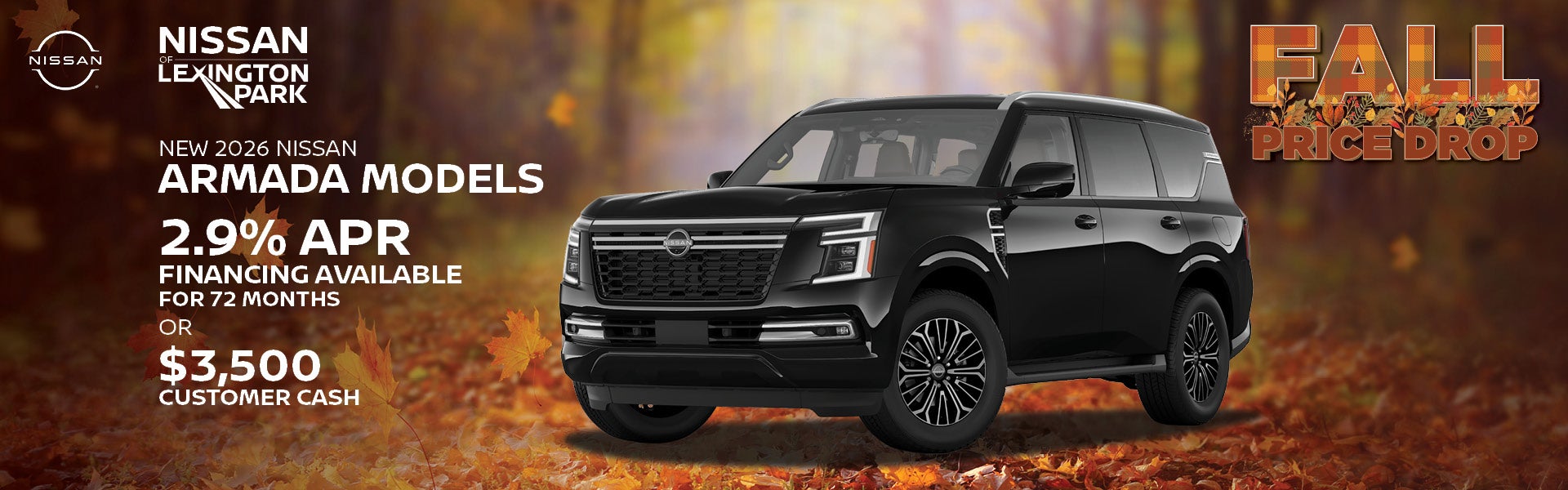 New 2026 Nissan Armada Models